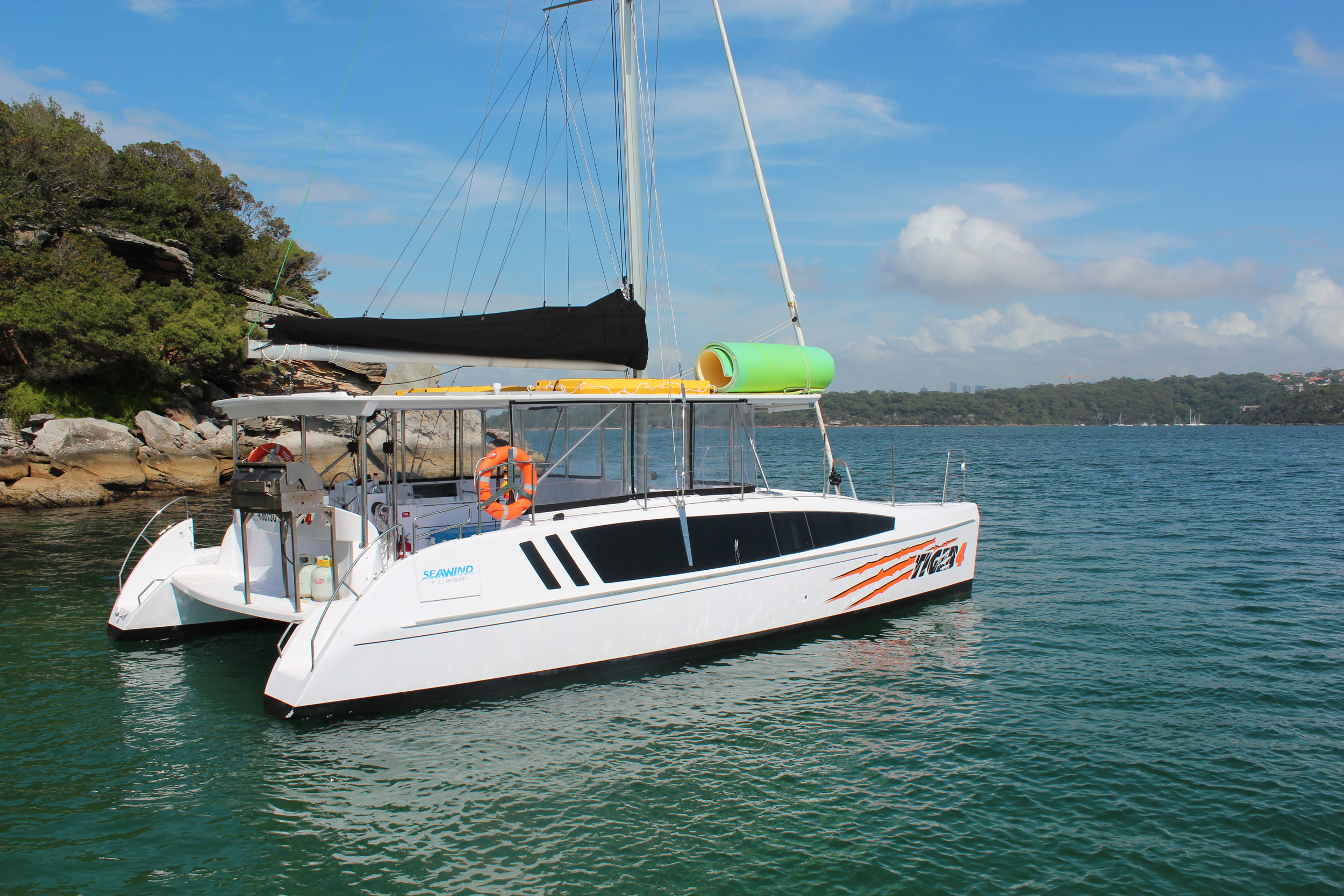 catamaran hire sydney